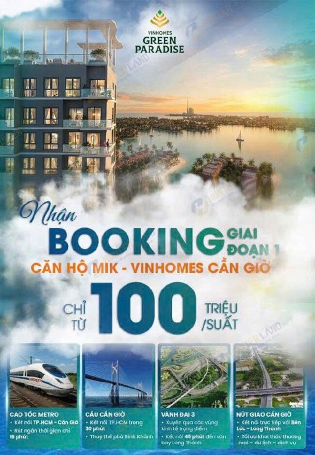 Booking căn hộ Imperia Green Paradise Cần Giờ